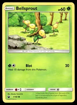 Bellsprout SM - Celestial Storm 1/168 MP Pokemon TCG | Buy 10 Get 10 Free - Image 1