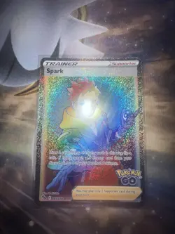 Pokemon Card Spark 085/078 Secret Rainbow Rare Pokemon Go Near Mint - Image 1
