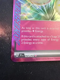 Neo Upper Energy ACE SPEC Rare 162/162 - Temporal Forces - Pokemon TCG - NM Holo - Image 4