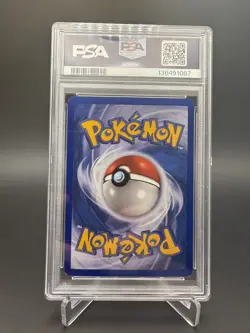 2005 POKEMON EX UNSEEN FORCES #111 TYRANITAR EX-HOLO PSA 7 SWIRL - Image 5