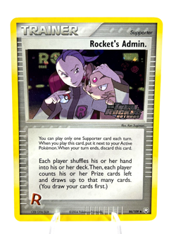 Rocket's Admin - EX Team Rocket Returns - Reverse Foil Stamped - Pokemon - NM - Image 1