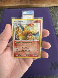Pokemon TCG Arceus Charizard 1/99 Cracked Ice Holo Rare - Image 1