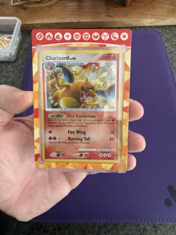 Pokemon TCG Arceus Charizard 1/99 Cracked Ice Holo Rare - Image 3