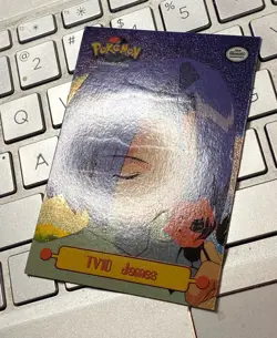 Pokemon Topps TV10 James 1999 Animation Edition Texture Foil LP - Image 2