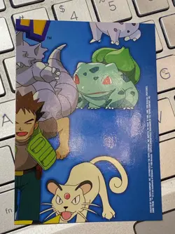 Pokemon Topps TV10 James 1999 Animation Edition Texture Foil LP - Image 4