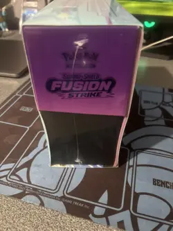 Fusion Strike Pokemon Center Elite Trainer Box ETB Sealed- small tear in front - Image 3