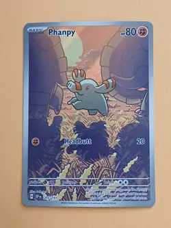 Pokemon Scarlet & Violet Surging Sparks Phanpy 205/191 Illustration Rare - Image 1