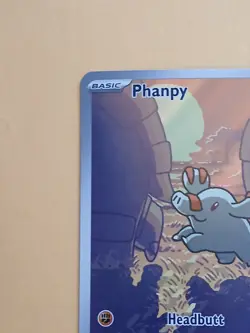 Pokemon Scarlet & Violet Surging Sparks Phanpy 205/191 Illustration Rare - Image 2