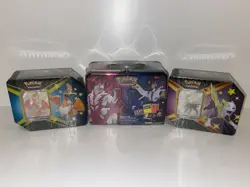 Pokemon TCG: Collector Chest Spring 2021, Shining Fates Boltund & Cramorant Tins - Image 1