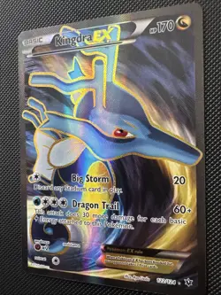 Kingdra EX - 122/124 - Full Art Ultra Rare Fates Collide - Pokemon TCG-NM - Image 3