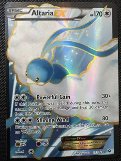 ** Altaria EX 123/124 XY Fates Collide NM Pokemon - Image 1
