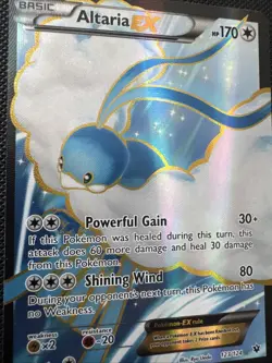 ** Altaria EX 123/124 XY Fates Collide NM Pokemon - Image 2