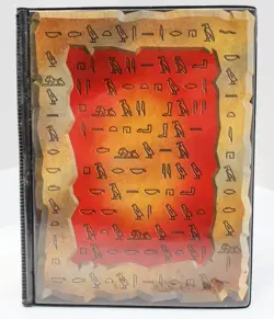 Yu-Gi-Oh! Egyptian 20 Page Card Binder Trading Card TCG Konami - Image 1