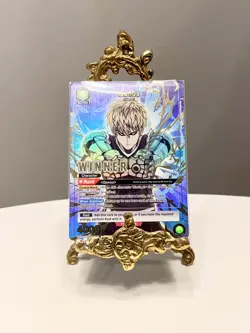 Union Arena Winner Card Genos OPM-1-048 One Punch Man - English - Image 1