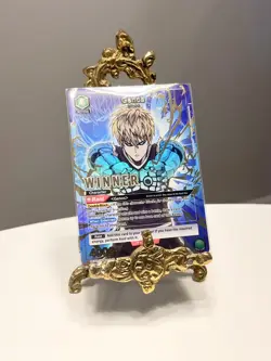 Union Arena Winner Card Genos OPM-1-048 One Punch Man - English - Image 4