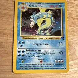 Pokemon Gyarados 7/130 & Dark Gyarados 8/82 Holo Cards Lot 1999-2000 Wizards - Image 1