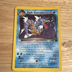 Pokemon Gyarados 7/130 & Dark Gyarados 8/82 Holo Cards Lot 1999-2000 Wizards - Image 3