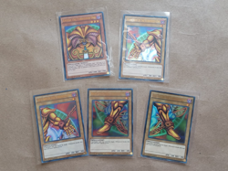 YUGIOH: Exodia the Forbidden One Set 5-card Complete LDK2 Common NM - Image 1
