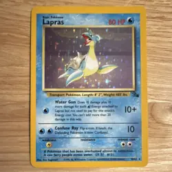Pokemon Chansey & Vaporeon & Lapras plus more! Holo Cards Lot 1999 Wizards - Image 5