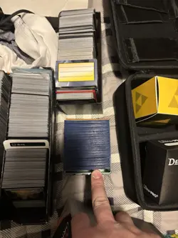 Magic: The Gathering Mixed Card Lot with Multiple Deck Boxes & Loose Cards - Image 3