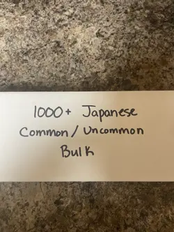 Pokemon C/Uc NM Bulk Lot 1000+ Japanese Cards - Image 2