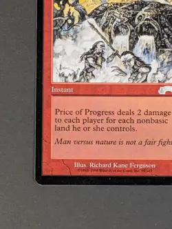 MTG Card - 1x Price of Progress - Exodus - LP/MP - Vintage Magic The Gathering - Image 3