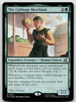 The Cabbage Merchant R Foil Avatar: The Last Airbender: Eternal-Legal 134 NM - Image 1