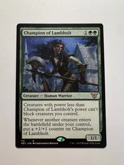 Champion of Lambholt - MTG Kamigawa: Neon Dynasty: Commander - NM - Image 1