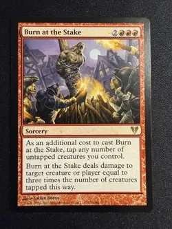 Burn at the Stake 130 - R - Avacyn Restored - Normal - MTG - LP - Image 1