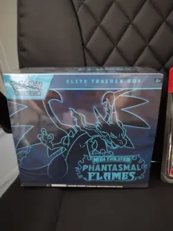 Pokemon Mega Evolution Phantasmal Flames Elite Trainer Box ETB NEW Sealed - Image 1