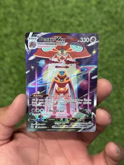 2023 Pokemon Sword & Shield Crown Zenith Deoxys VMAX Galarian Gallery #GG45/GG70 - Image 1