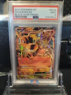 PSA 9 MINT 2014 Pokemon XY Black Star Promo Charizard XY29 - Image 1