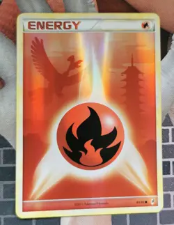 Pokemon Ho-Oh Fire Energy 89/95 Call of Legends Holo 2011 - Image 1
