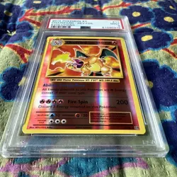 2016 Pokemon XY Evolutions Charizard Reverse Holo Foil 11/108 PSA MINT 9 - Image 2