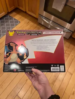 Pokemon TCG Celebrations Collection Lance's Charizard V Box Sealed - Image 3