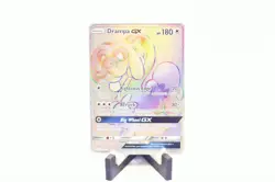 Pokemon TCG Drampa GX 160/145Secret Rainbow Rare Full Art Holo Guardians Rising - Image 1