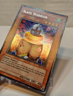 Slate Warrior WC4-003 Secret Rare Yugioh 1011 - Image 3