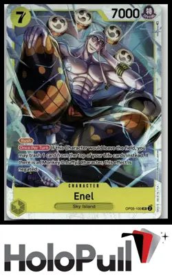 One Piece Awakening of the New Era Enel (100) #OP05-100 Super Rare - Image 1