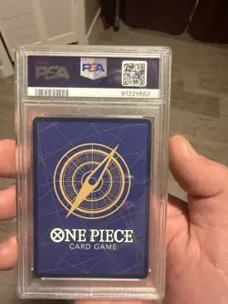 2023 One Piece Monkey.D.Luffy Oda Signature 1st Anniversary English, PSA 10 - Image 2