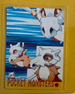 MEWTWO Japanese Prism Holo Sticker Card Anime Collectible Foil LP - Image 2