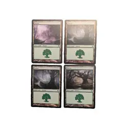 Magic: The Gathering MTG Lot of 200 Basic Lands 5x 40 Cards Each Color - Image 2