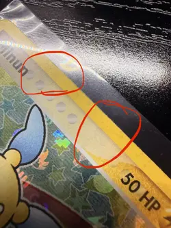 Minun 67/101 LP Reverse Holo Pokemon Card EX Hidden Legends RARE PATTERN BLEED - Image 4