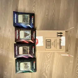 Magic: The Gathering Commander 2019 Decks English Lot of 4- 4 Full Sets - Image 1