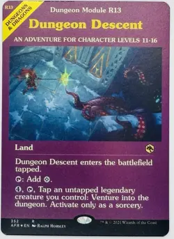 MTG Dungeon Descent (Dungeon Module) Adventures in the Forgotten Realms Regular - Image 1