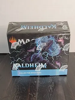 Magic the Gathering Kaldheim Collector Booster Box English Factory Sealed - Image 1
