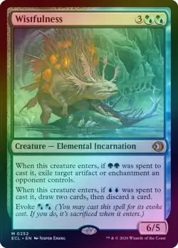 FOIL Wistfulness (Lorwyn Eclipsed) - NM Pack Fresh Magic: The Gathering - Image 1