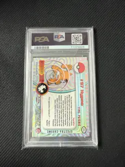 2000 TOPPS CHROME Hypno Pokemon T.V. Spectra PSA 9 MINT - Image 3