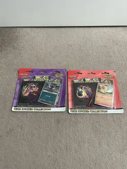 2x Pokemon Ascended Heroes Tech Sticker Collection - Ghastly & Charmander ✅ - Image 1