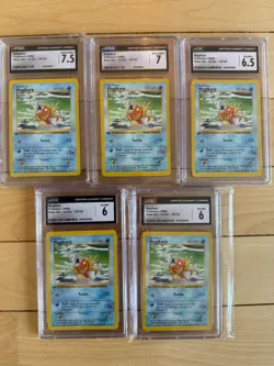 1999 Pokemon Magikarp 1st Edition Shadowless Base Set - 39 Graded PSA/CGC/BGS - Image 3