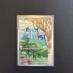 Meditite 153/142 Stellar Crown Illustration Rare Pokemon TCG NM - Image 1